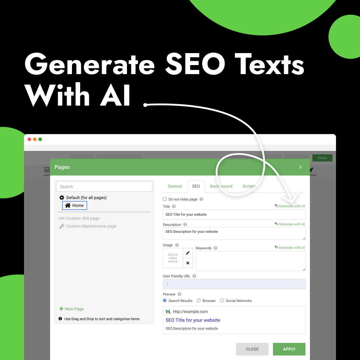 SEO-Texte mit künstlicher Intelligenz generieren